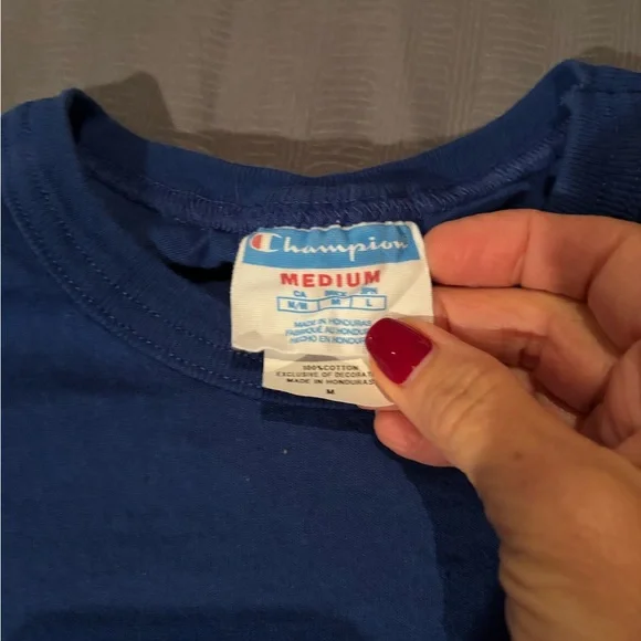 Champion Royal Blue Short Sleeve Tee - Picture 2 of 2